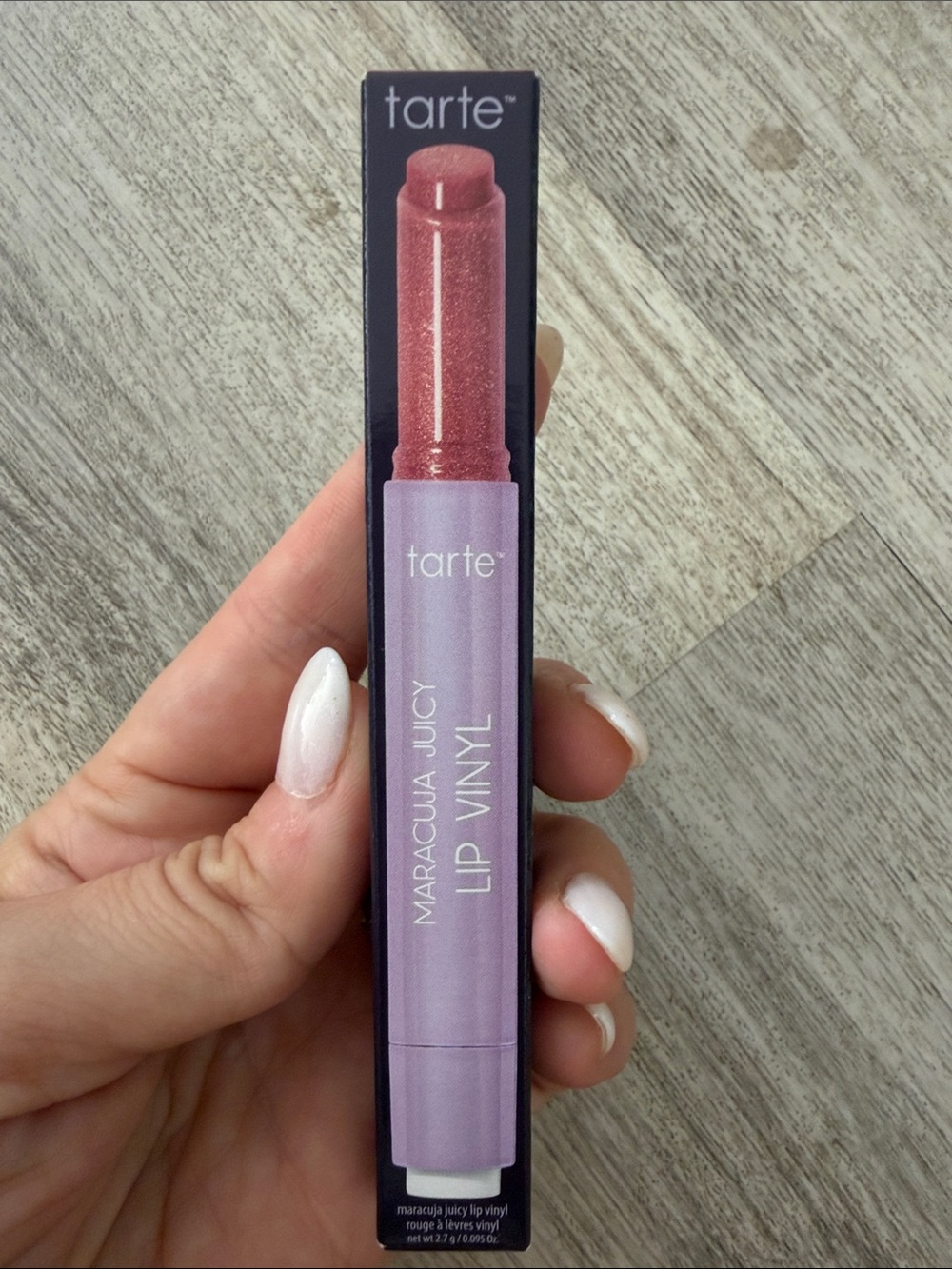 tarte Maracuja Juicy Lip Vinyl - Shimmery Rose Quartz